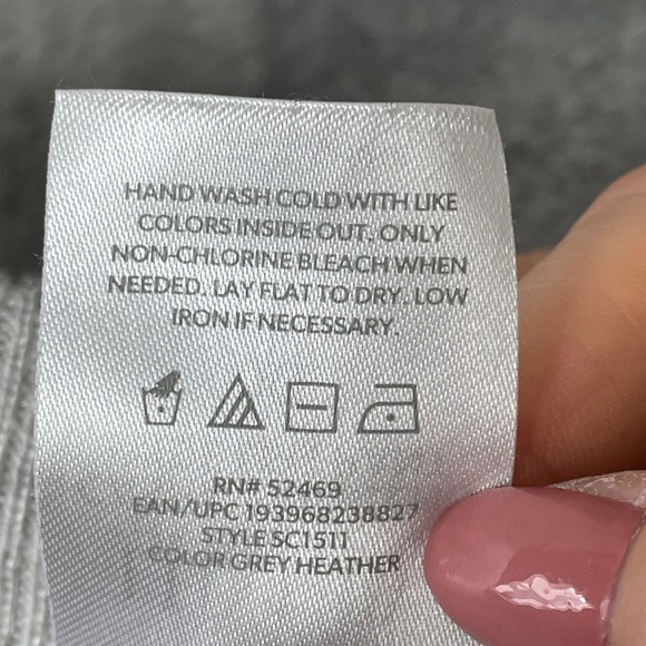 Members Mark Cashmere Blend Wide Leg Pants Womens XL X-large Gray Quiet Luxury - Picture 4 of 6